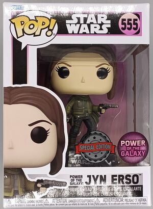 #555 Jyn Erso - Star Wars - Power of the Galaxy - BOX DAMAGE