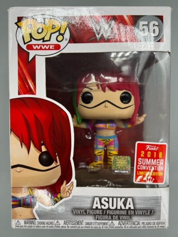 #56 Asuka - WWE - 2018 Con - BOX DAMAGE