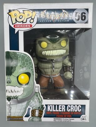 #56 Killer Croc - DC Batman Arkham Asylum - BOX DAMAGE