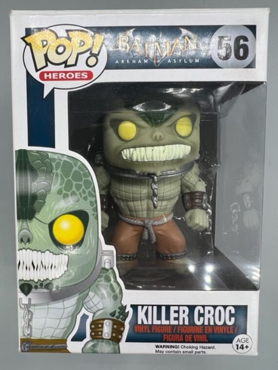 #56 Killer Croc - DC Batman Arkham Asylum - BOX DAMAGE