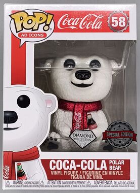 #58 Coca-Cola (Polar Bear) - Diamond - Ad Icons