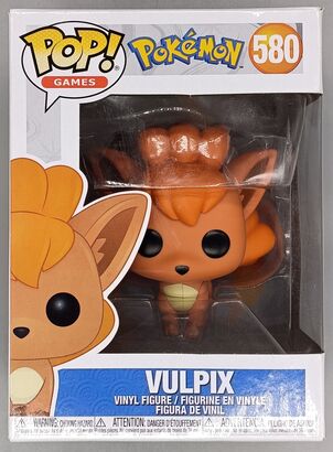#580 Vulpix - Pokemon - BOX DAMAGE