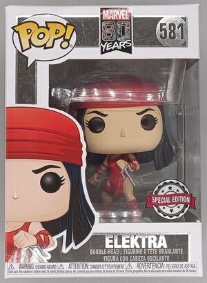 #581 Elektra (First Appearance) - Marvel - BOX DAMAGE