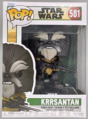 #581 Krrsantan Star Wars The Book Of Boba Fett - BOX DAMAGE