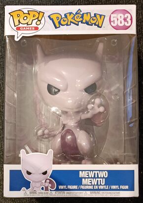 #583 Mewtwo - 10 Inch - Pokemon - BOX DAMAGE