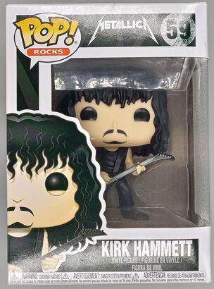 #59 Kirk Hammett - Rocks - Metallica - BOX DAMAGE
