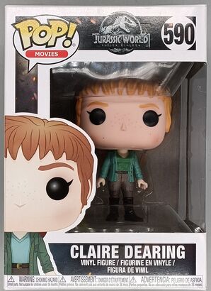 #590 Claire Dearing - Jurassic World - BOX DAMAGE
