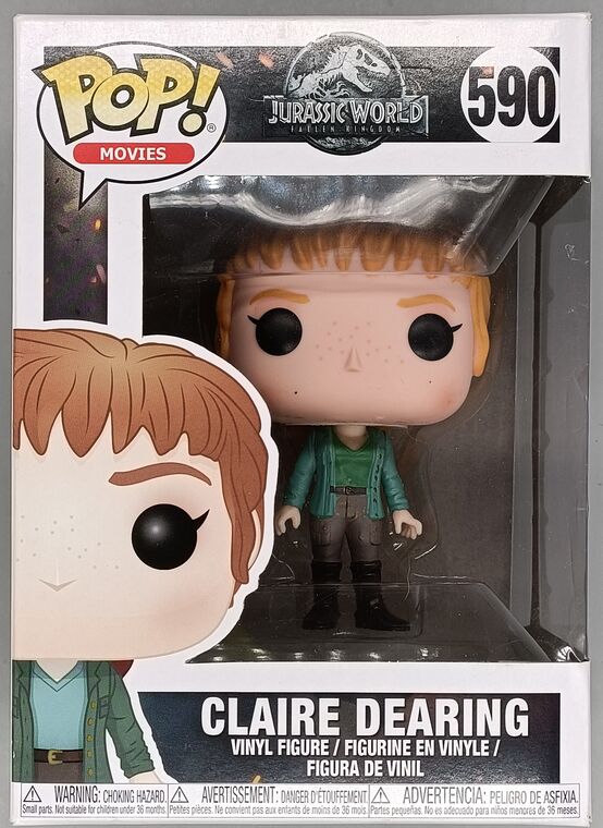 #590 Claire Dearing - Jurassic World - BOX DAMAGE