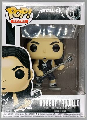#60 Robert Trujillo - Metallica - Rocks - BOX DAMAGE