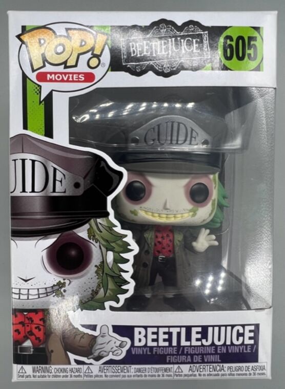 #605 Beetlejuice (Guide Hat) - Beetlejuice - BOX DAMAGE