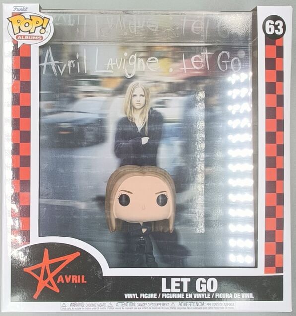#63 Avril Lavigne - Let Go - Album Cover - Rocks