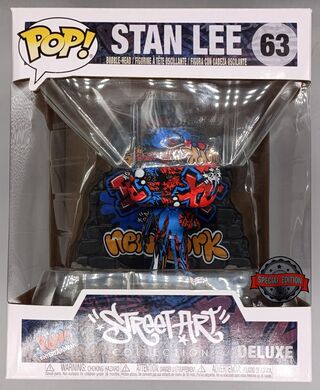 #63 Stan Lee - Deluxe - Marvel Street Art