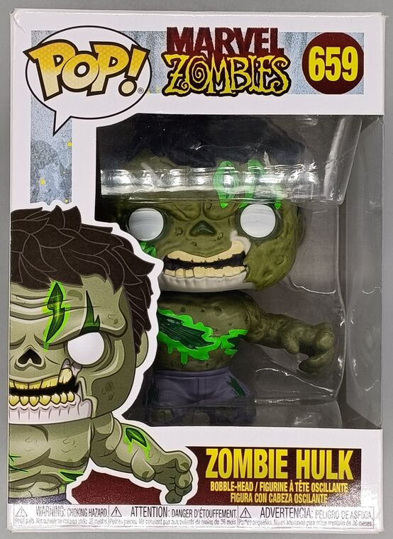 #659 Zombie Hulk - Marvel Zombies - BOX DAMAGE
