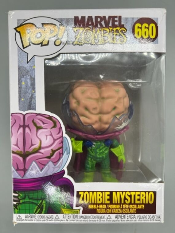 #660 Zombie Mysterio - Marvel Zombies - BOX DAMAGE