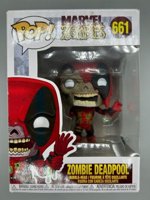 #661 Zombie Deadpool - Marvel Zombies - BOX DAMAGE