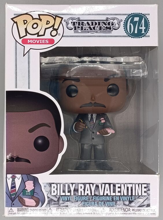 #674 Billy Ray Valentine - Trading Places - BOX DAMAGE