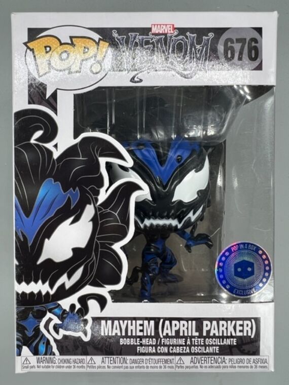 #676 Mayhem (April Parker) Marvel - Venom - BOX DAMAGE