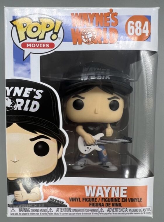 #684 Wayne - Wayne's World - BOX DAMAGE