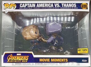 #698 Captain America vs. Thanos Movie Moment Marvel A DAMAGE