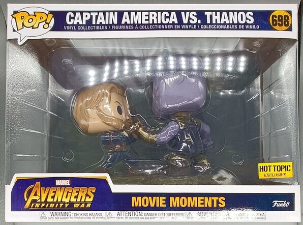 #698 Captain America vs. Thanos Movie Moment Marvel A DAMAGE