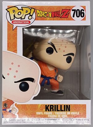 #706 Krillin (w/ Destructo Disk) - Dragon Ball Z BOX DAMAGE