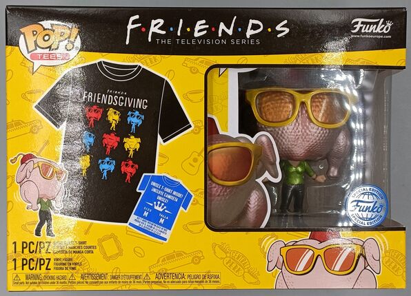 #706 Monica Geller (Turkey) Metallic Friends w/ T-Shirt (M)
