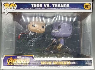 #707 Thor vs. Thanos - Marvel Avangers Infinity War DAMAGED