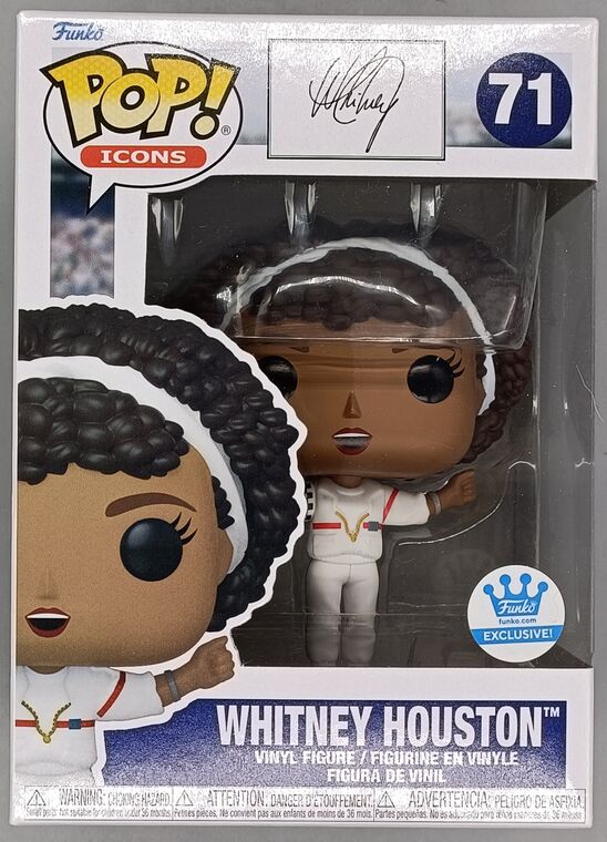 #71 Whitney Houston (Superbowl) - Icons
