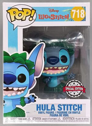 #718 Hula Stitch - Disney Lilo & Stitch - DAMAGE