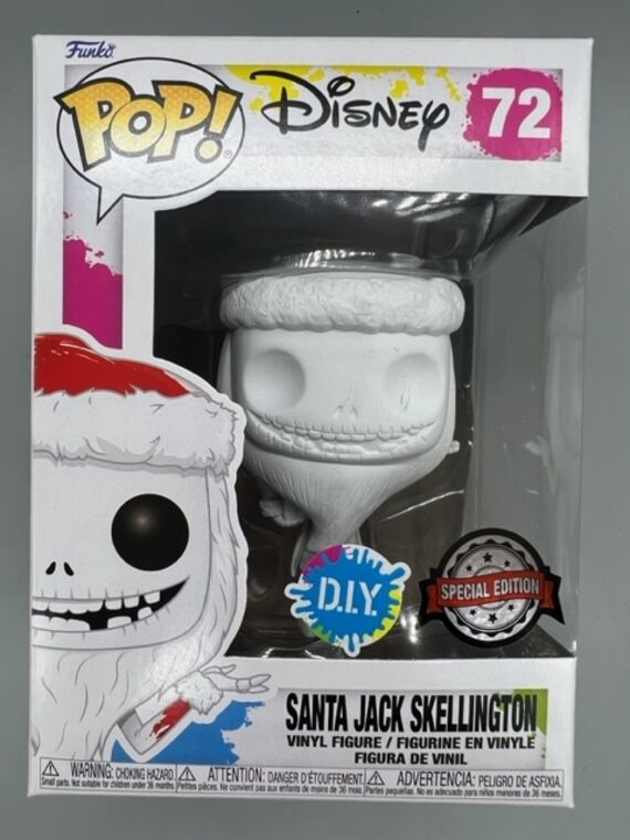 #72 Santa Jack Skellington (DIY) Pop Disney