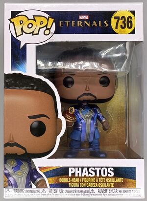 #736 Phastos - Marvel Eternals - BOX DAMAGE