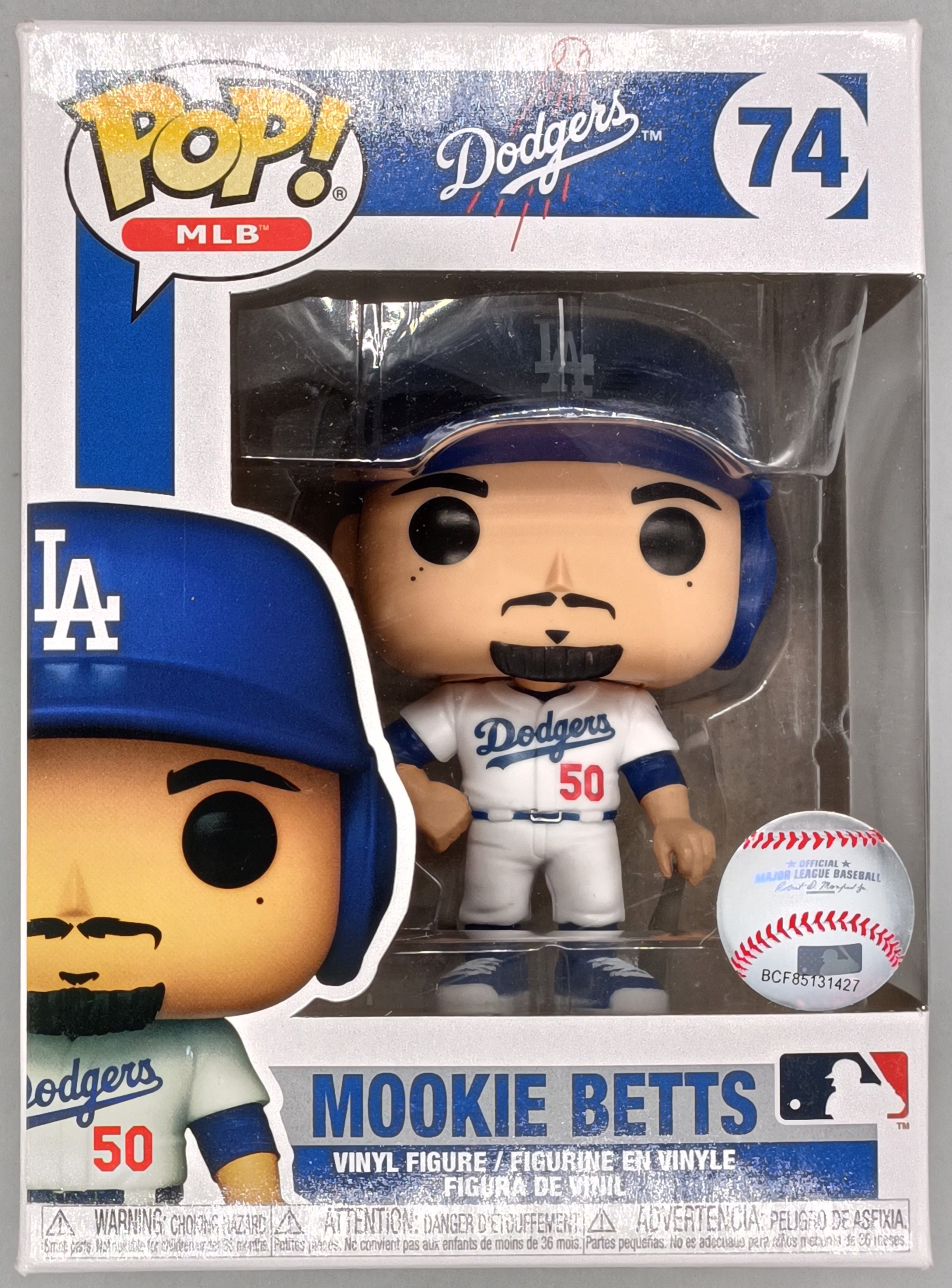 74 Mookie Betts (Dodgers) - MLB Baseball - BOX DAMAGE – Funko Pops
