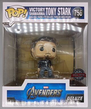 #756 Victory Shawarma: Tony Stark - Deluxe - Marvel DAMAGED