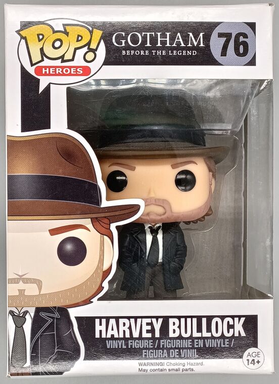 #76 Harvey Bullock - DC Gotham - BOX DAMAGE