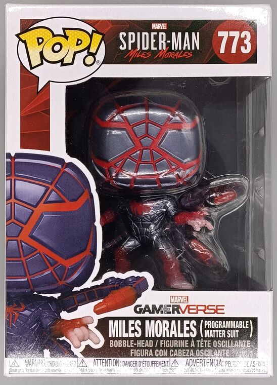 #773 Miles Morales Programmable Suit Marvel SpiderMan DAMAGE