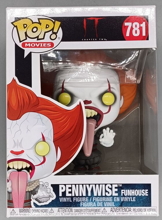 #781 Pennywise (Funhouse) - Horror - IT 2 - BOX DAMAGE