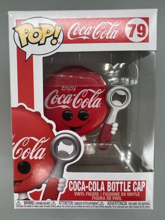 #79 Coca-Cola Bottle Cap - Foodies - BOX DAMAGE
