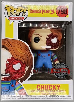 #798 Chucky (Half Face) - Horror - Childs Play 3 - DAMAGED