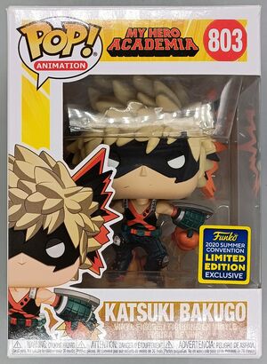 #803 Katsuki Bakugo - My Hero Academia - 2020 Con DAMAGED