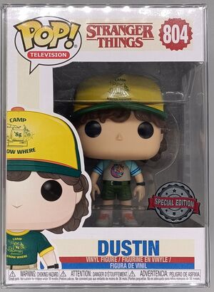 #804 Dustin (Camp, Gray) - Stranger Things