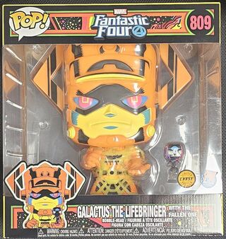#809 Galactus the Lifebringer Fallen One Blacklight 10 Chase