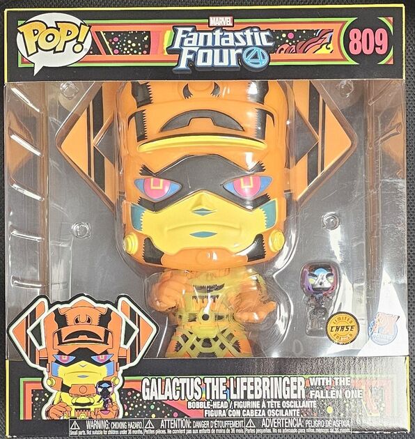 #809 Galactus the Lifebringer Fallen One Blacklight 10 Chase