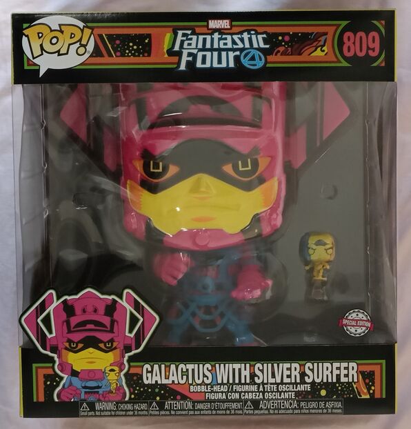 #809 Galactus (with Silver Surfer Blacklight) 10 Inch Marvel