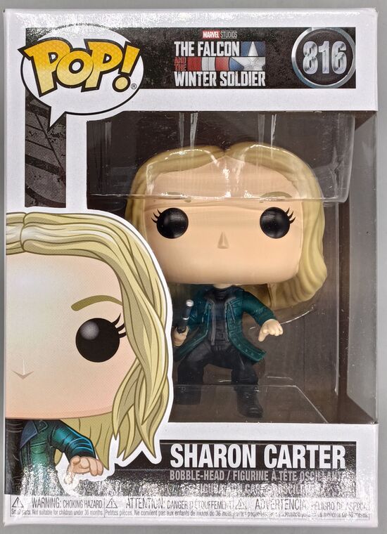 #816 Sharon Carter - Marvel Falcon & Winter Soldier DAMAGED