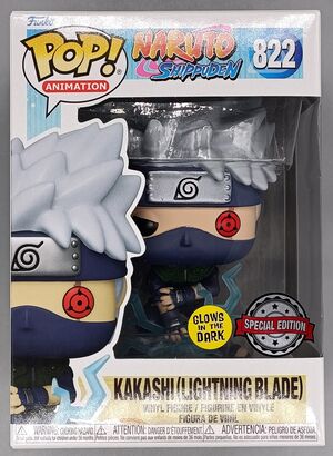 #822 Kakashi (Lightning Blade) Naruto Shippuden - BOX DAMAGE