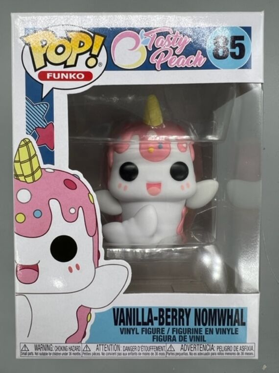 #85 Vanilla-Berry Nomwhal - Funko (Originals) - Tasty Peach