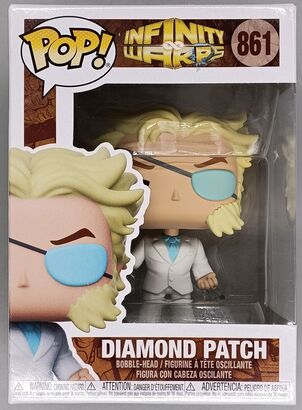 #861 Diamond Patch - Marvel Infinity Warps - BOX DAMAGE