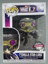 #871 T'Challa Star-Lord Metallic - Marvel What If...? DAMAGE