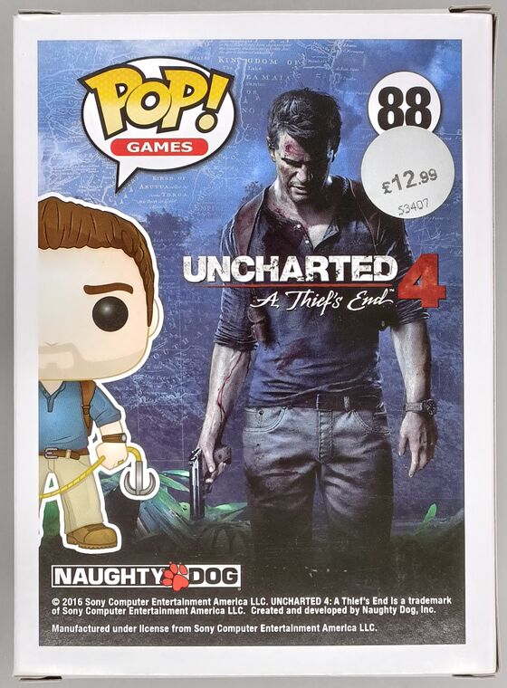 FUNKO POP！アンチャーテッド4 #88 ネイサン・ドレイク #88 Nathan