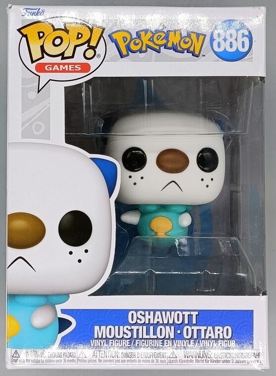 #886 Oshawott - Pokemon - BOX DAMAGE